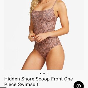 NWT Billabong Hidden Shores Scoop Neck 1pc